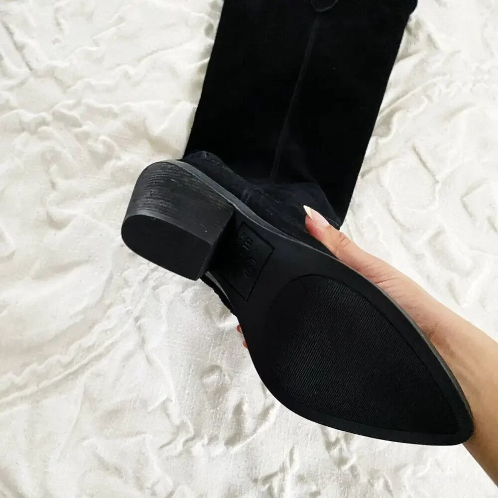 Blondo Wylde Suede Tall Boots Size 5.5 New
